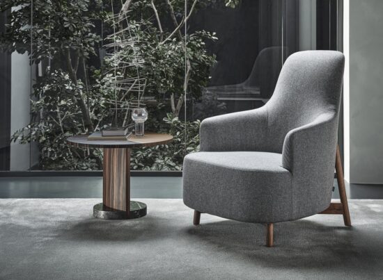 Porada Copine Bergere Wood Armchair 01