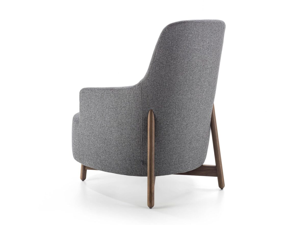 Porada Copine Bergere Wood Armchair 03