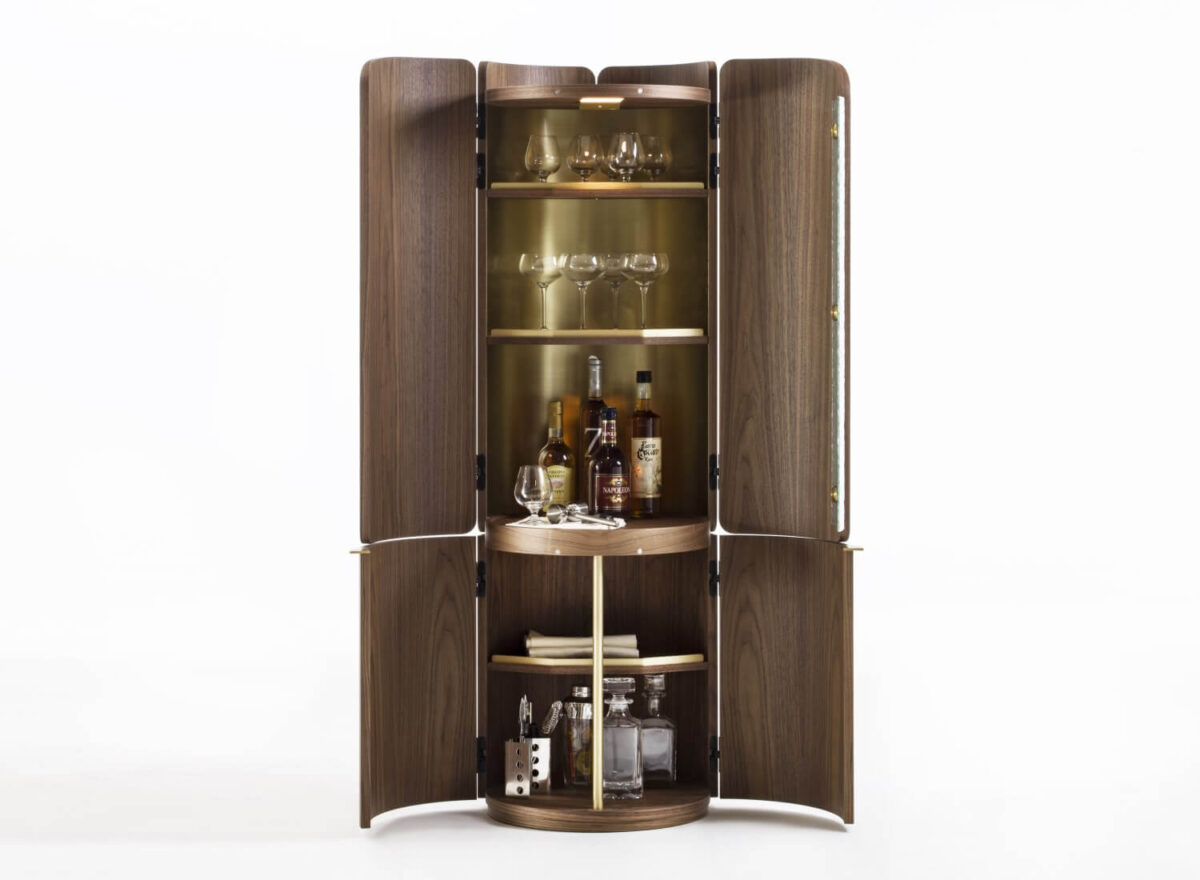 Porada Mary Bar Cabinet 07