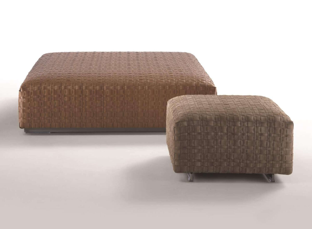 Flexform Bangkok Weave Ottoman 08