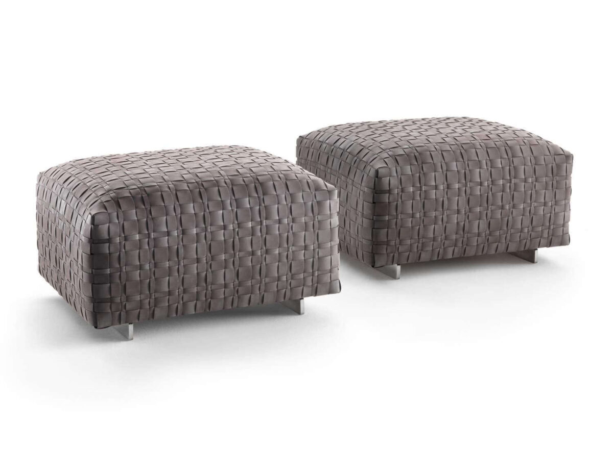 Flexform Bangkok Weave Ottoman 09