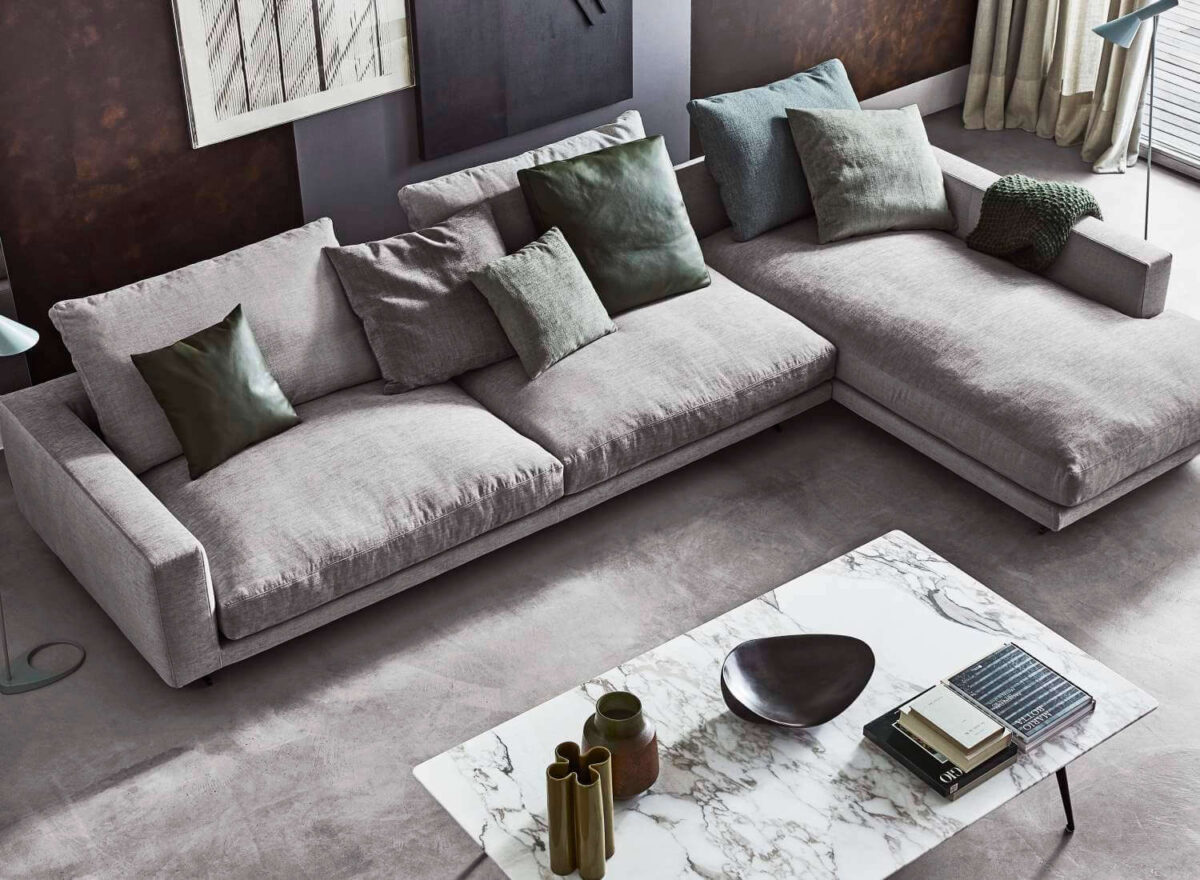 Flexform Campiello L Shaped Sofa 02