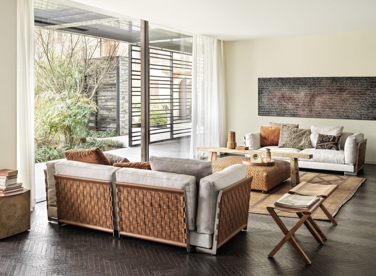 Flexform Cestone Two Seater Sofa 02