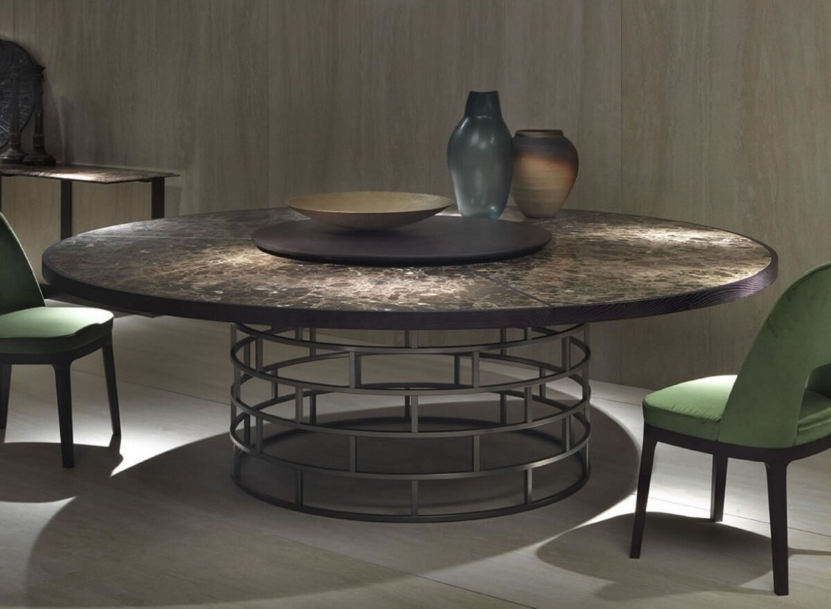 Flexform Mood Crown Dining Table 04