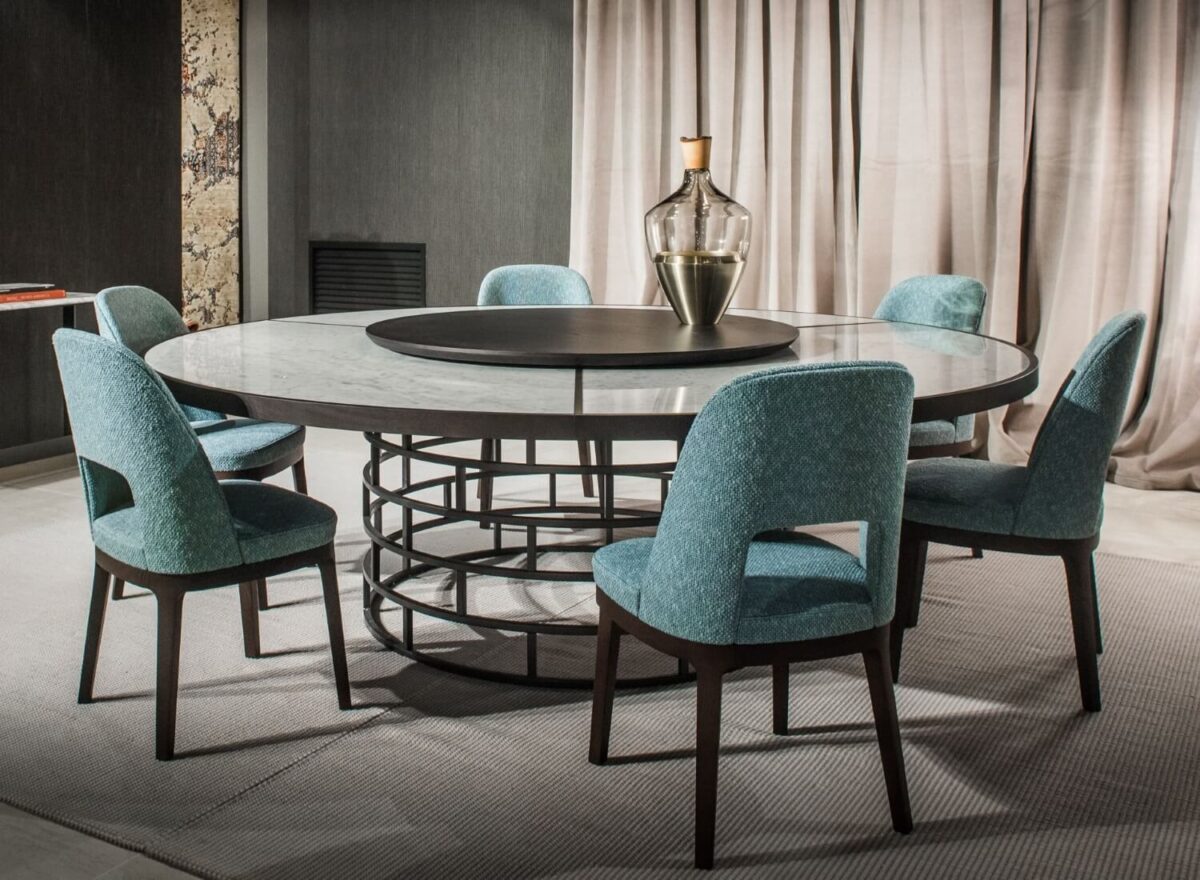 Flexform Mood Crown Dining Table 05