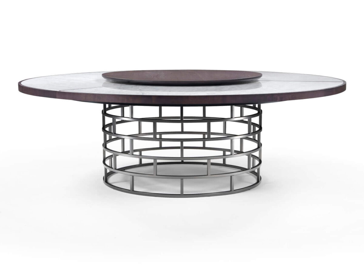 Flexform Mood Crown Dining Table 06