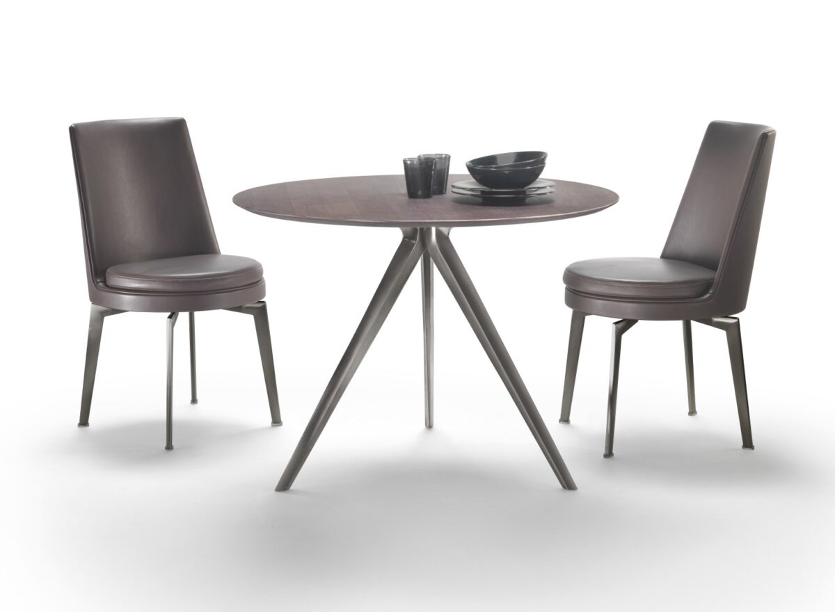 Flexform Zefiro Round Dining Table 04