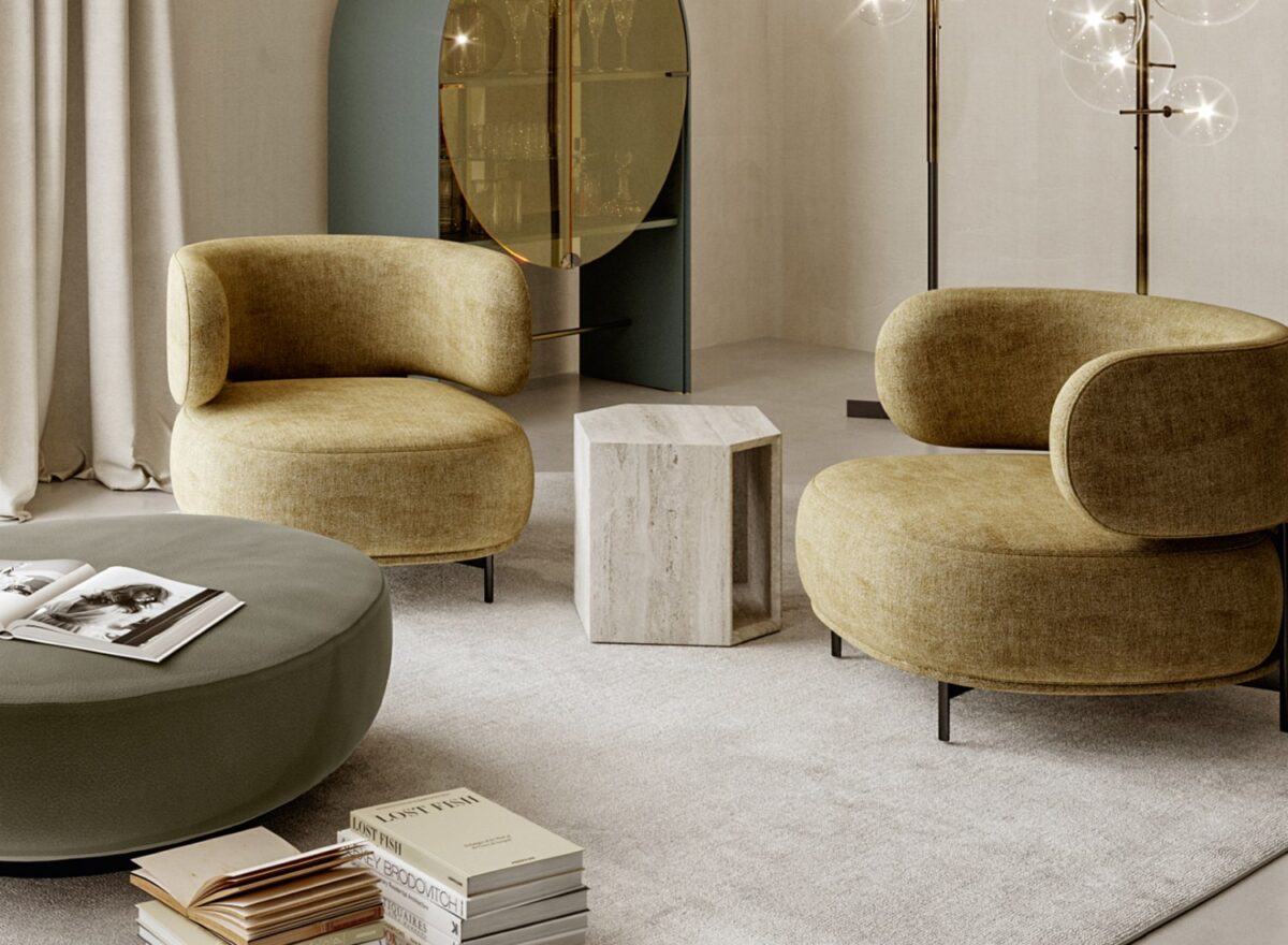 Gallotti Radice Akiko Lounge Armchair 02