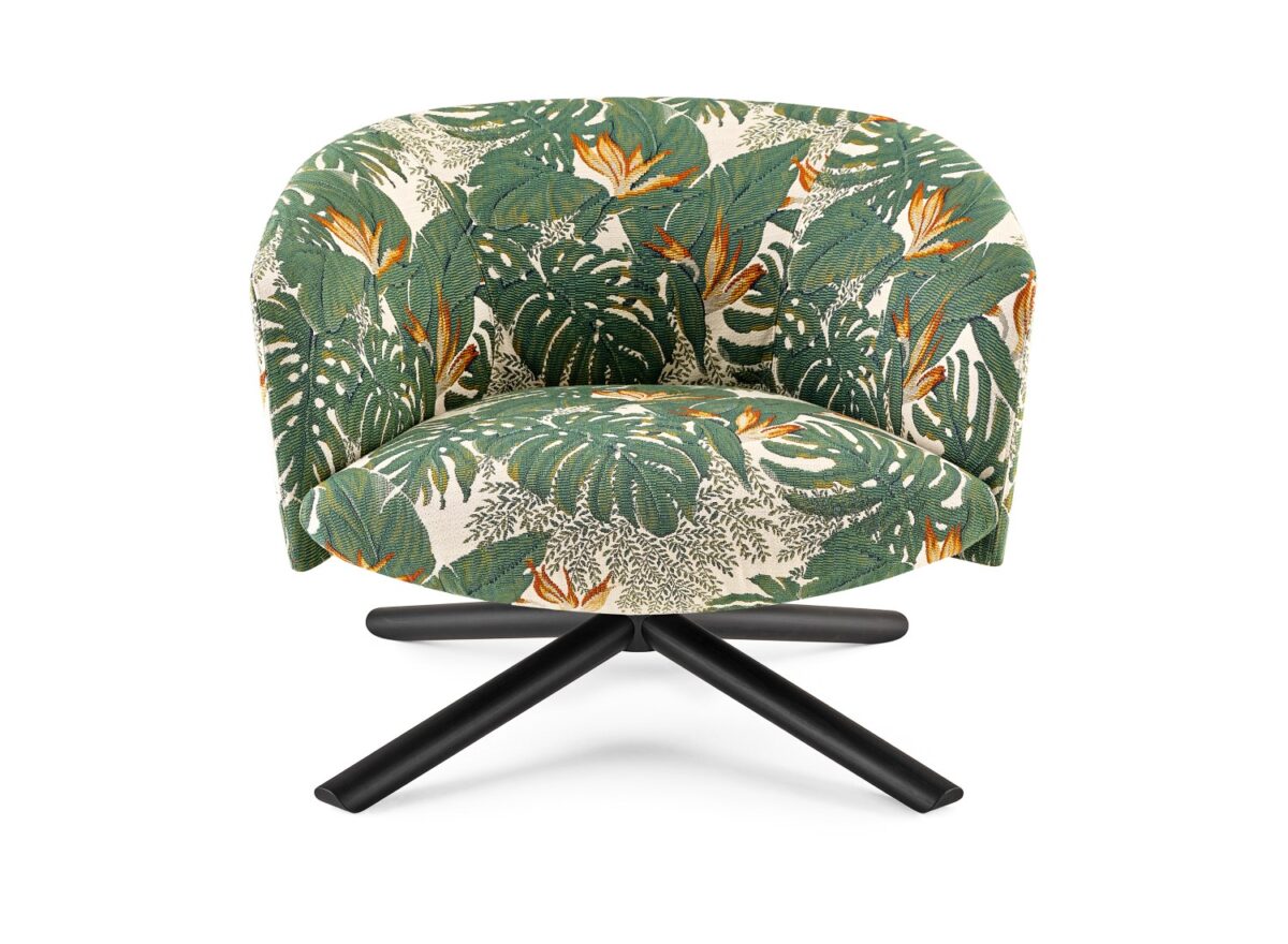 Gallotti Radice Livre Swivel Armchair 06
