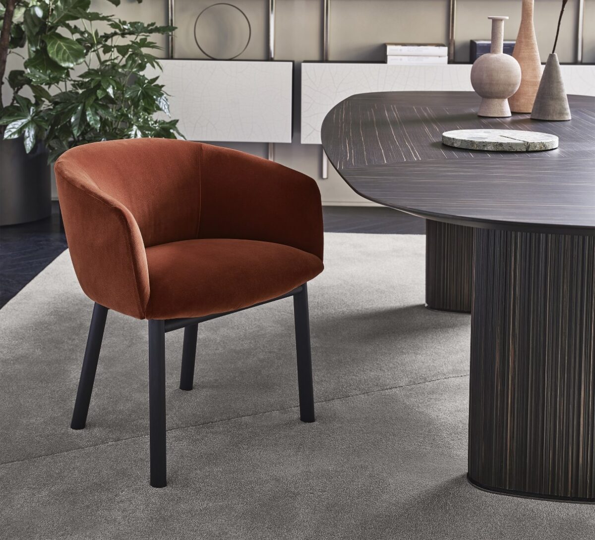 Gallotti Radice Livrette Dining Armchair 03