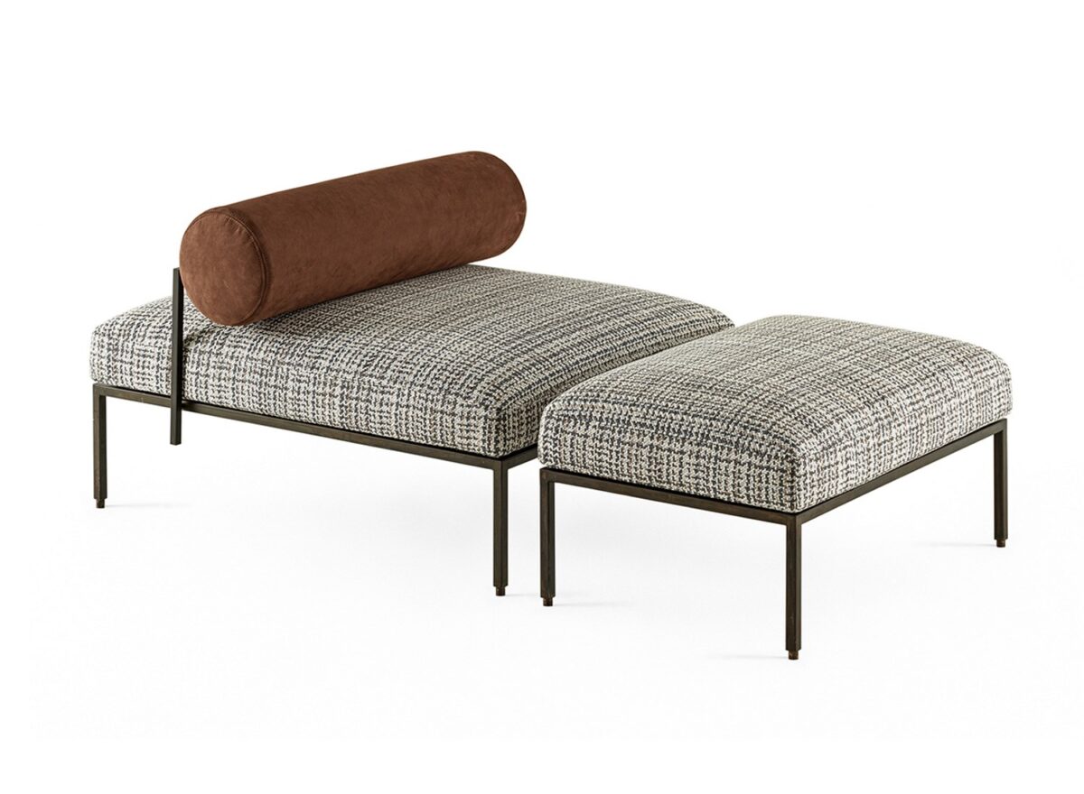 Gallotti Radice Oly Bench and Pouf 02