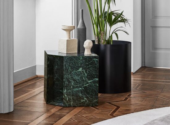 Gallotti Radice Prism Low Marble Side Table 01