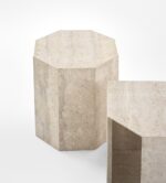 Gallotti Radice Prism Low Marble Side Table 010