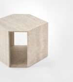 Gallotti Radice Prism Low Marble Side Table 011