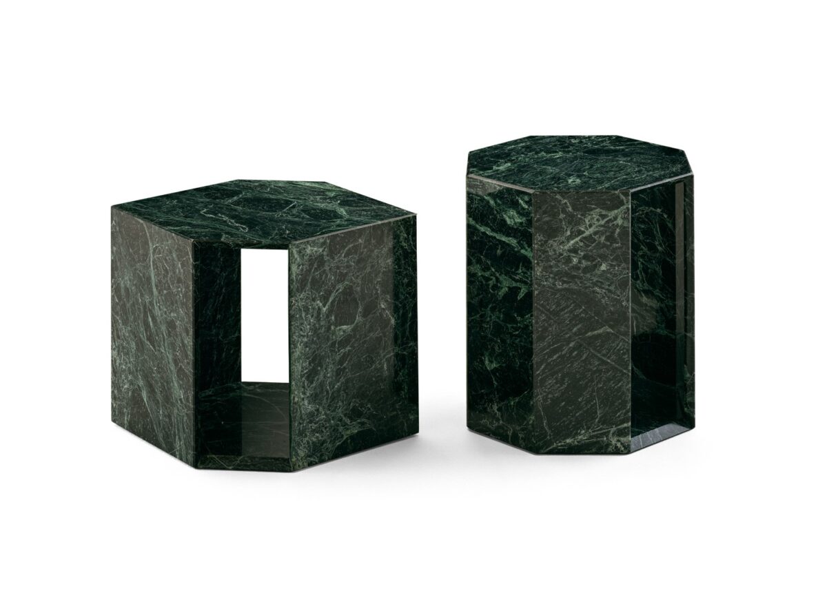 Gallotti Radice Prism Low Marble Side Table 04