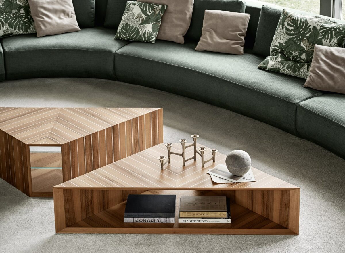 Gallotti Radice Prism Triangular Coffee Table 04
