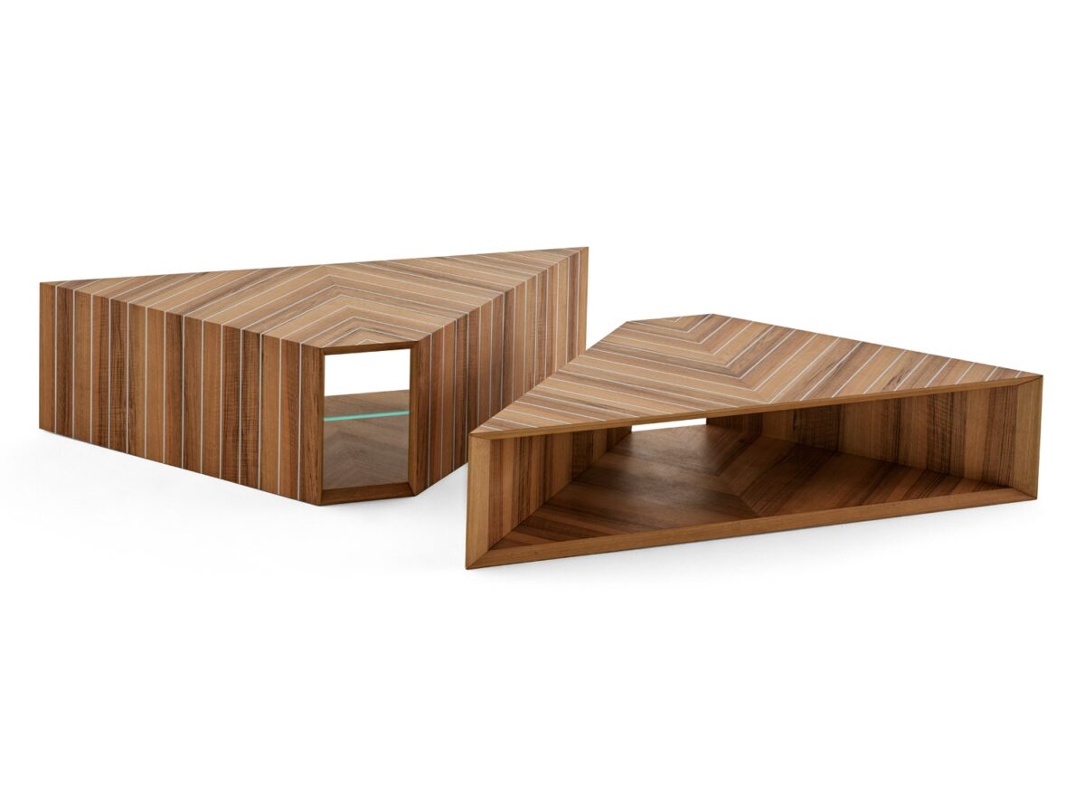 Gallotti Radice Prism Triangular Coffee Table 07