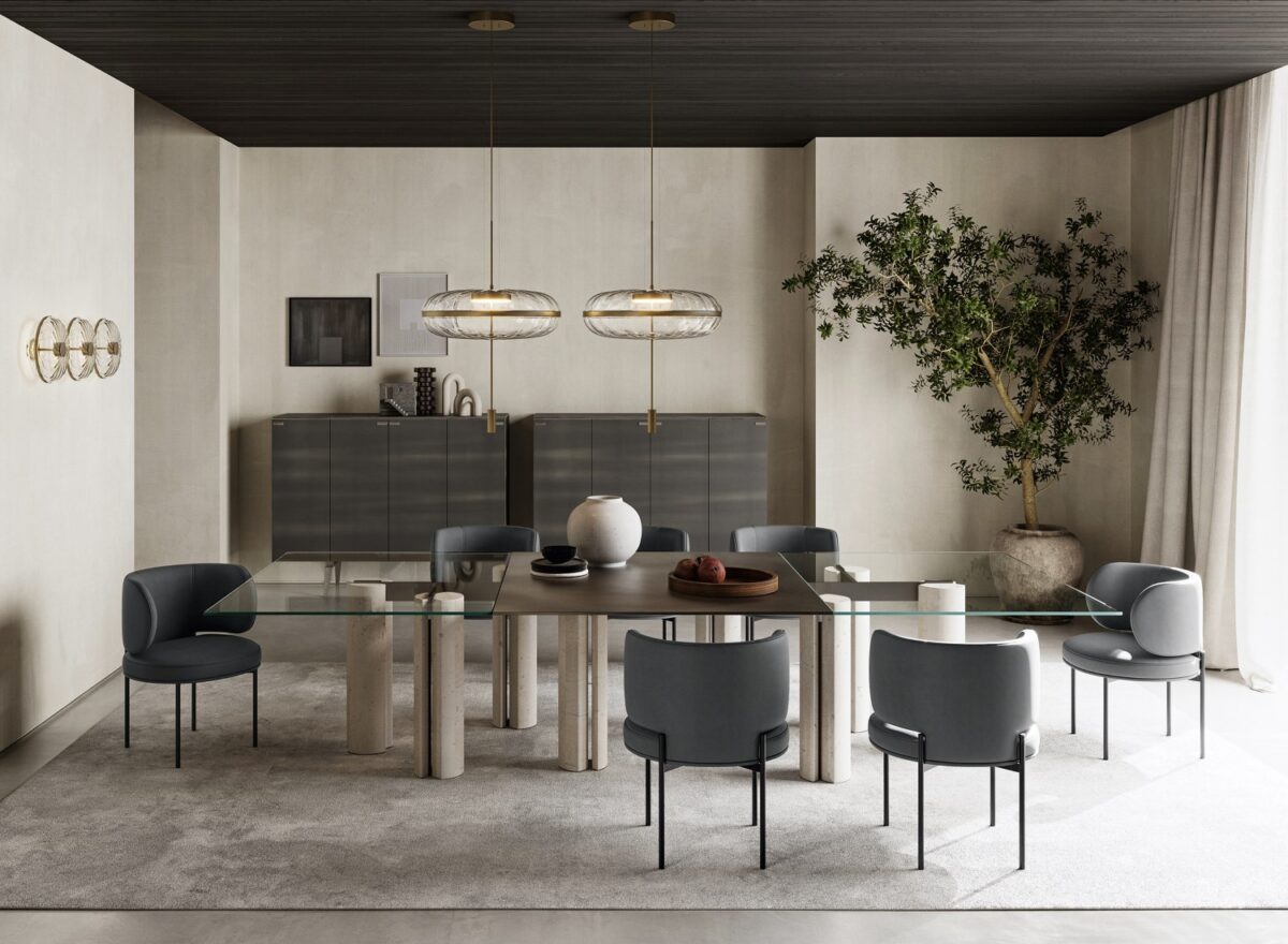 Gallotti Radice Simpodio System Dining Table 04