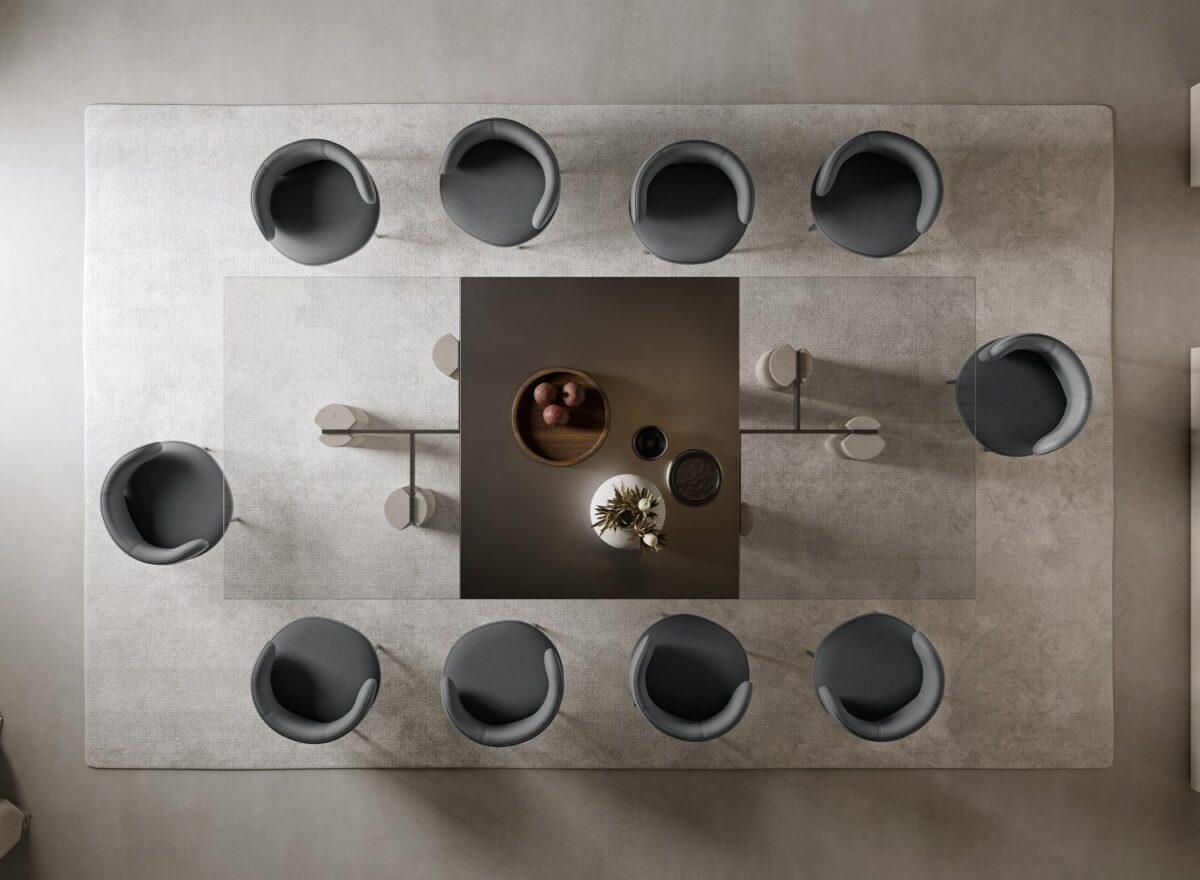 Gallotti Radice Simpodio System Dining Table 06