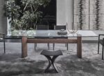 Porada Beam Botte Glass Dining Table 01