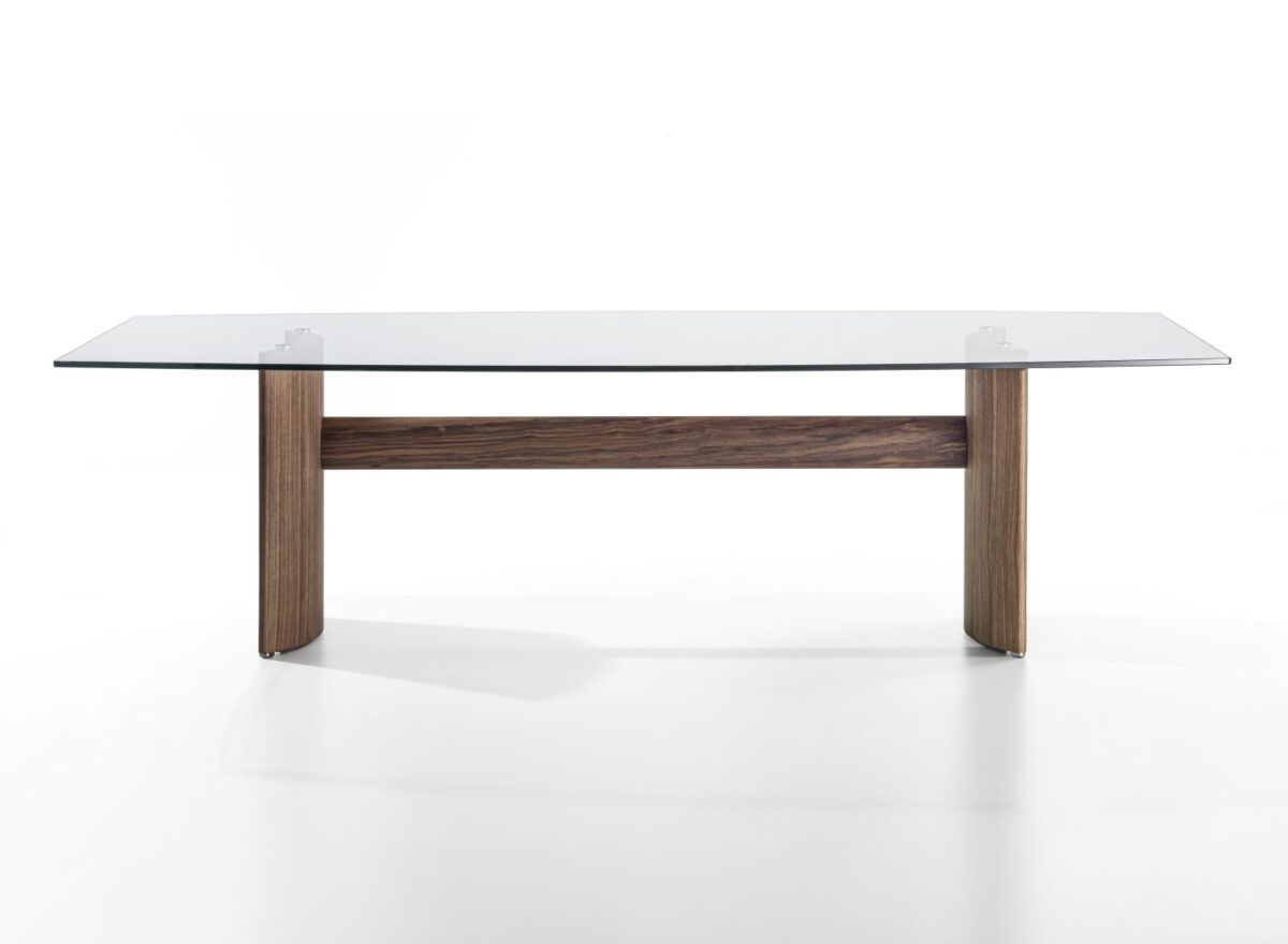 Porada Beam Botte Glass Dining Table 03