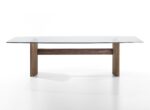 Porada Beam Botte Glass Dining Table 03