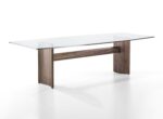 Porada Beam Botte Glass Dining Table 04