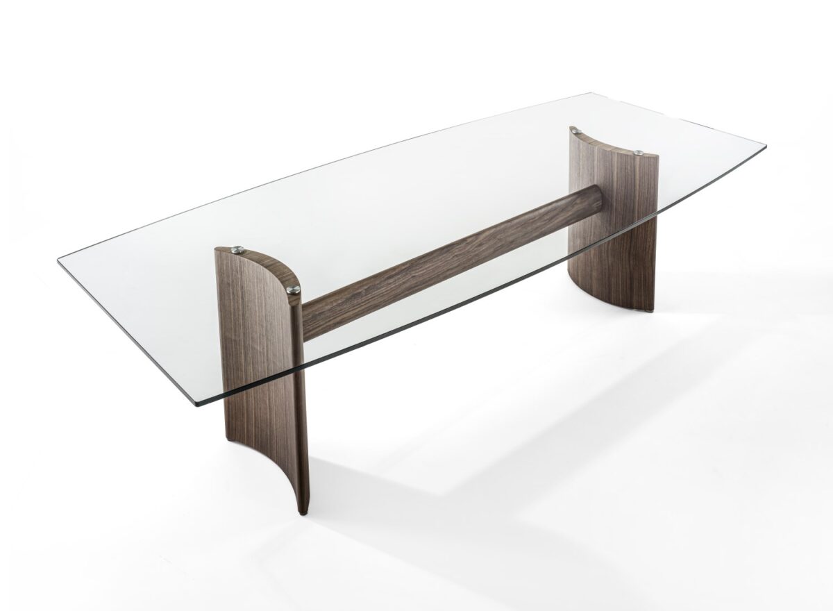 Porada Beam Botte Glass Dining Table 05