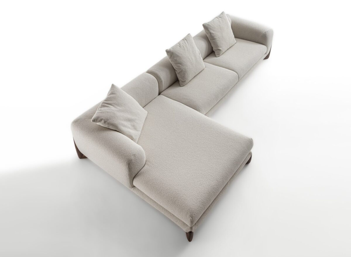 Porada Softbay L Shaped Sofa 06