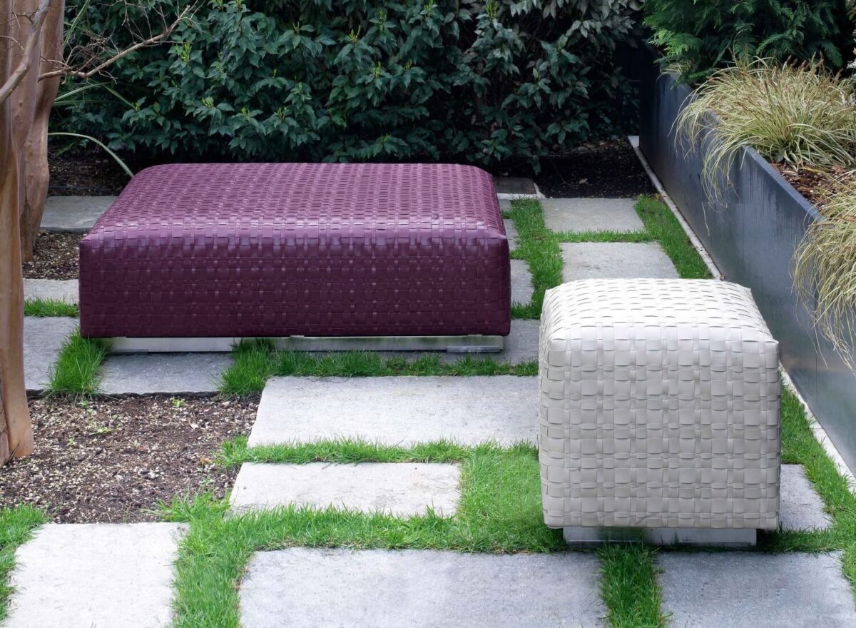 Flexform Bangkok Outdoor Ottoman 001