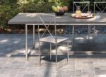 Flexform Moka Outdoor Dining Chair Metal 01