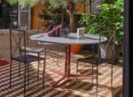Flexform Moka Outdoor Dining Chair Metal 03