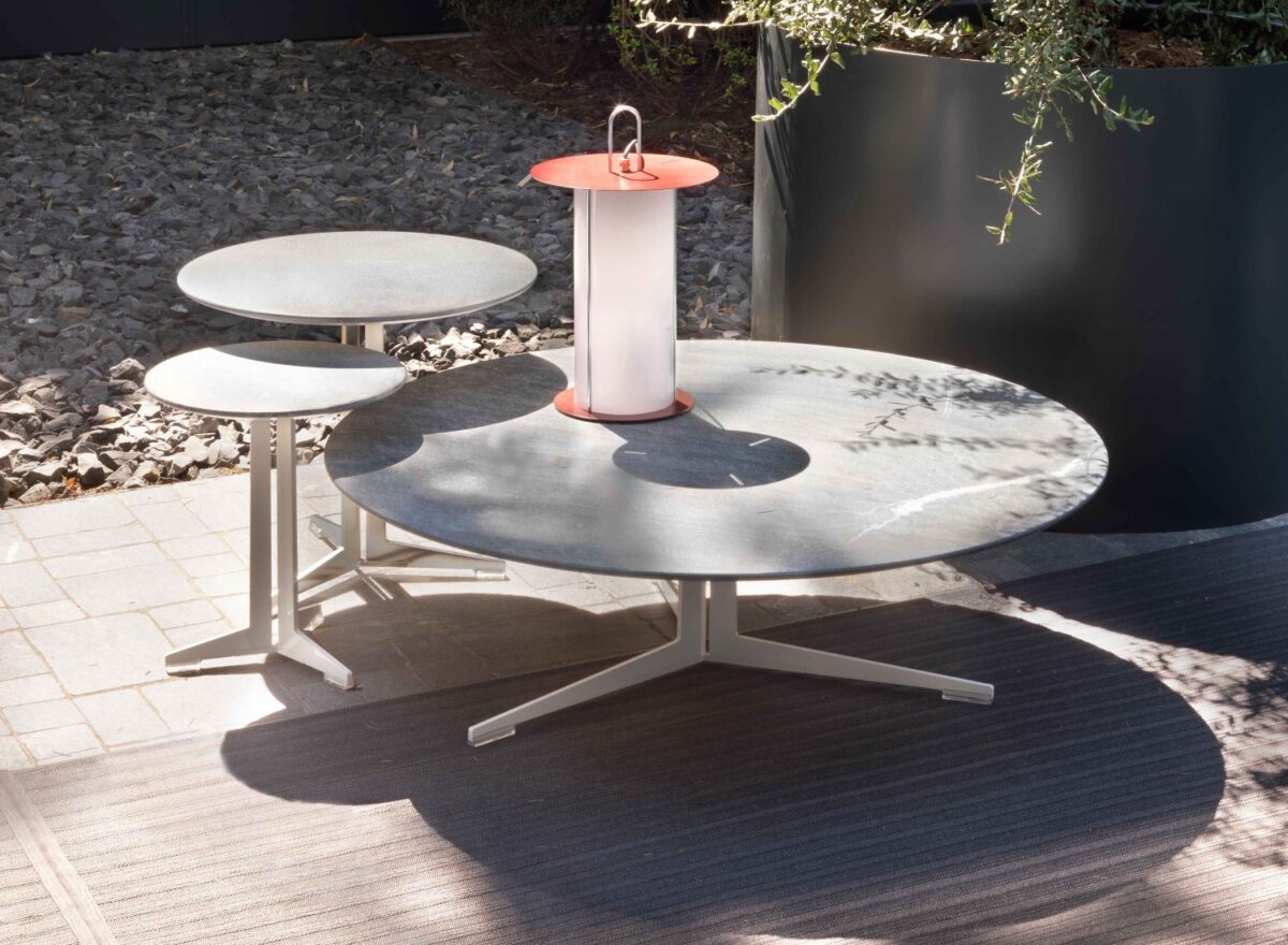 Flexform Outdoor Fly Round Side Table 01