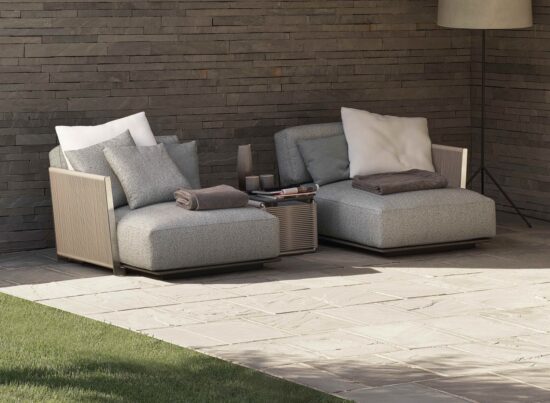 Flexform Vulcano Outdoor Daybed 01
