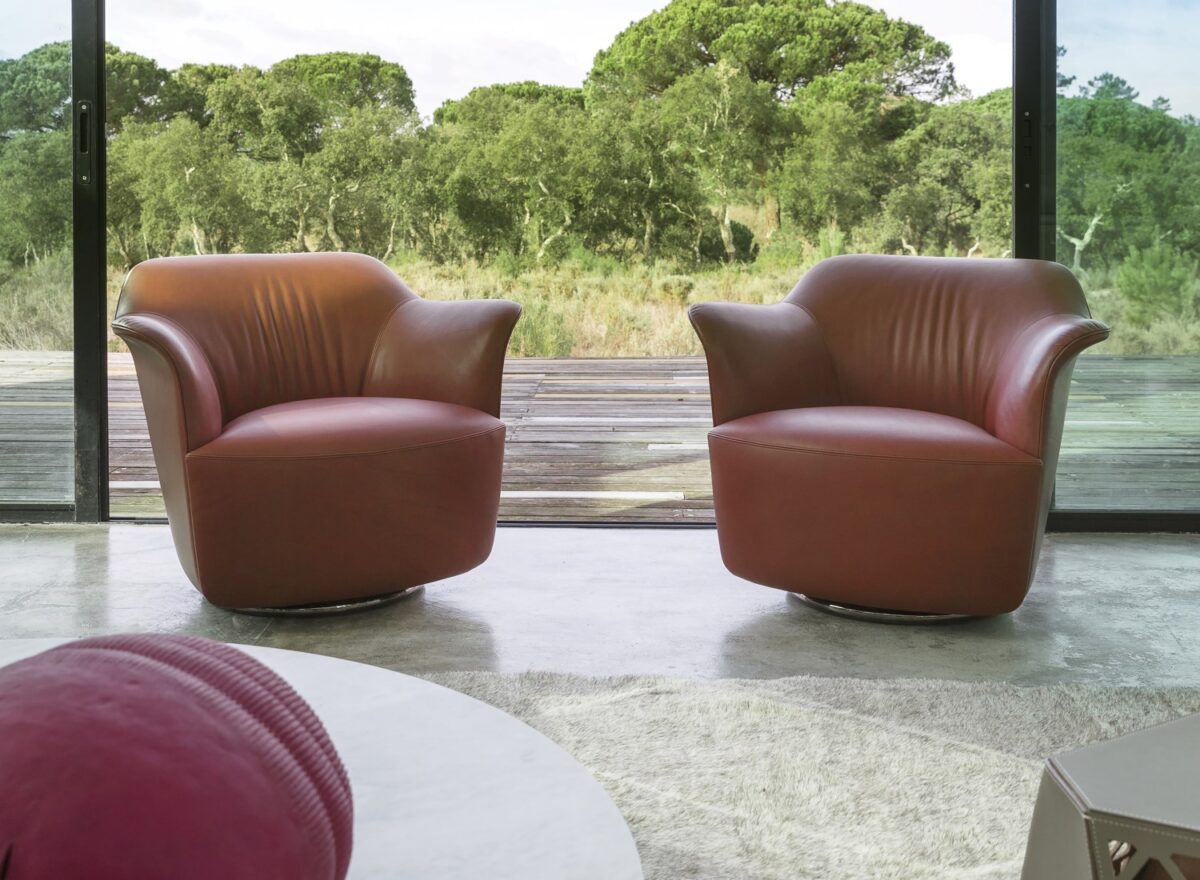 Poltrona Frau Aida Armchair 01
