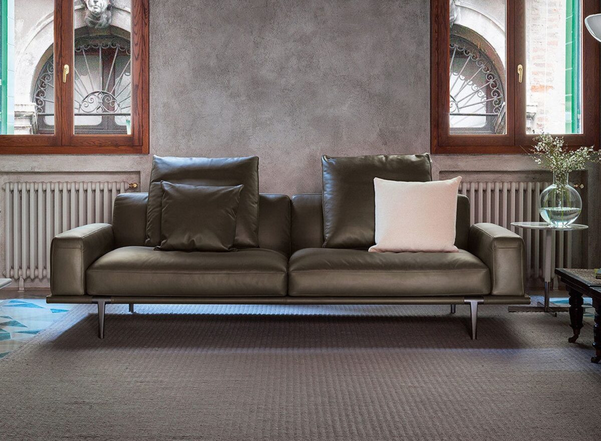 Poltrona Frau Let It Be Two Seater Sofa 01