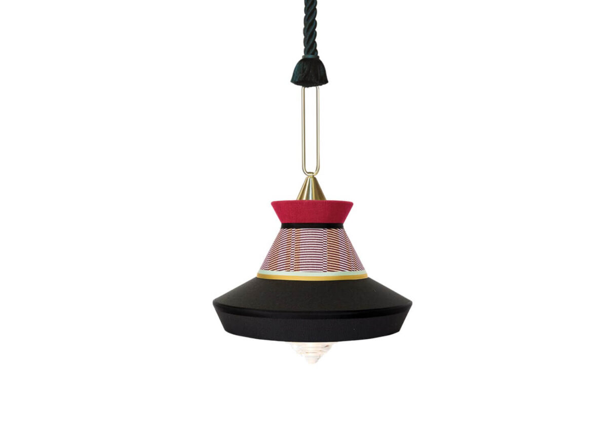 Contardi Calypso Pendant Light GUADALOUPE BLACK