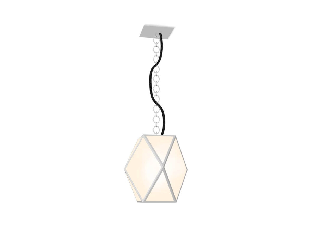 Contardi Muse Outdoor Pendant Light WHITE