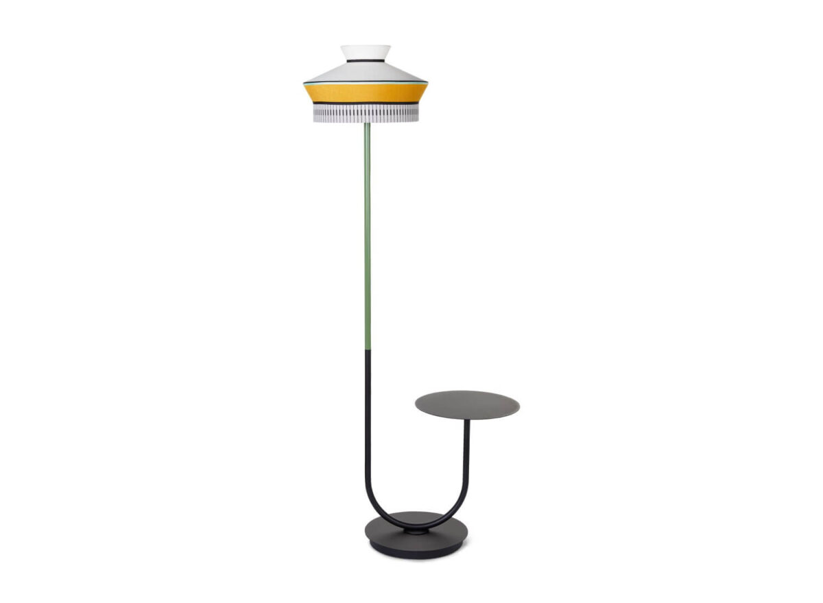 Contardi-Outdoor-CALYPSO-FLOOR-LAMP-WITH-TABLE-MARTINIQUE-YELLOW