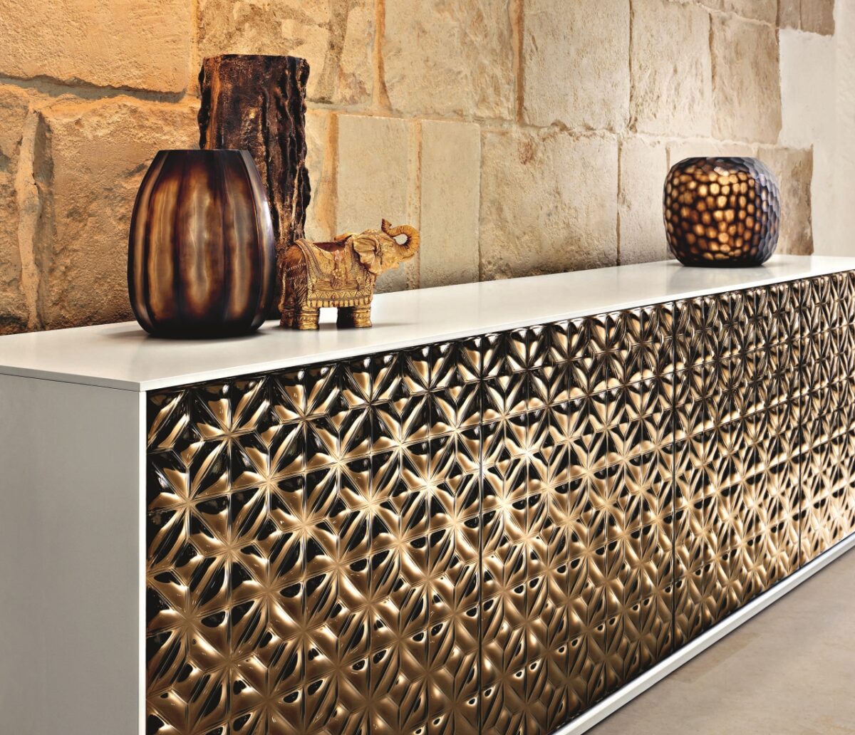 Fiam Echo Fused Glass Sideboard 02
