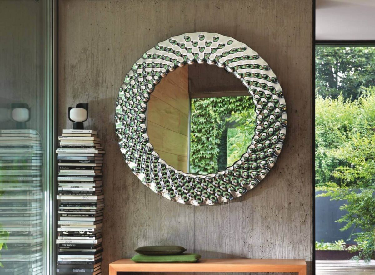 Fiam Pop Round Mirror 01
