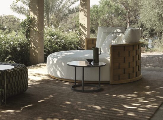 Molteni C Outdoor Palinfrasca Round Sofa 01