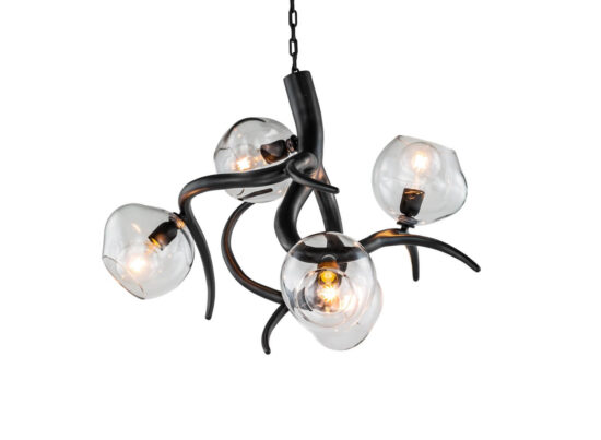 Brand Van Egmond Ersa Round 80 Chandelier Matt Black