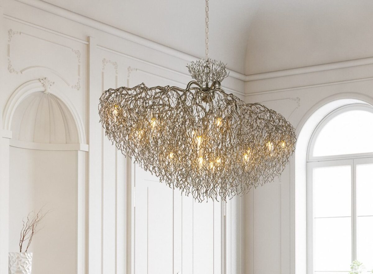 Brand Van Egmond Hollywood Oval Conical Chandelier 001