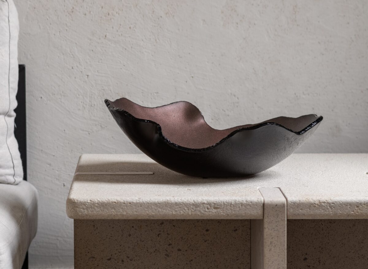 Gardeco Mapa Bowl Carmin Corten RM MACOR40 01