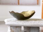 Gardeco Mapa Glass Bowl Ouro Fosca Bronze Top RM MAOUR50 01