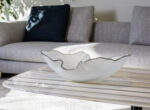 Gardeco Mapa Glass Bowl Perola Vidro Claro RM MAPERVC50 01