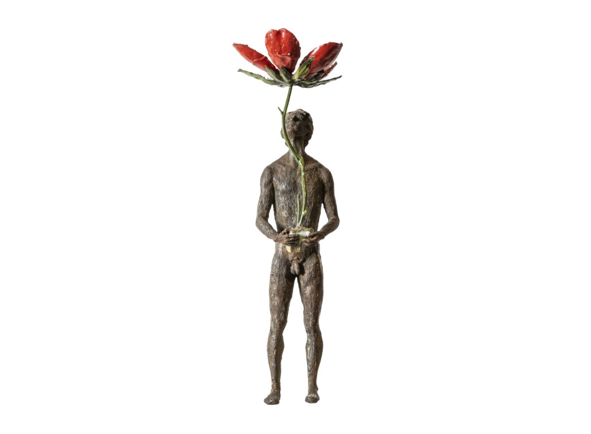 Gardeco Thought II The Flower Sculpture GND GA327 04