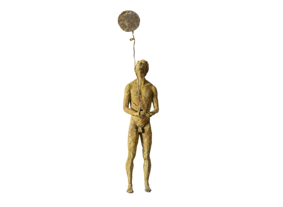 Gardeco Thought V Time Bronze Sculpture GND GA330 03