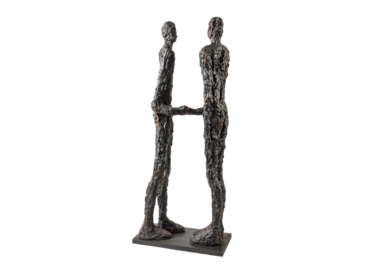 Gardeco To Greet Bronze Sculpture GND GA214 04